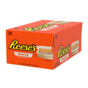 Reeses White Peanut Butter Cups 1.39oz 24ct